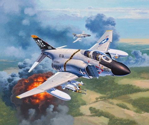 Model plastikowy F-4J Phantom US Navy