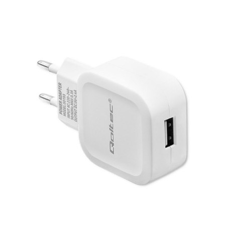 Ładowarka sieciowa 12W | 5V | 2.4A | USB | Biała Ładowarka sieciowa 12W | 5V | 2.4A | USB | Biała