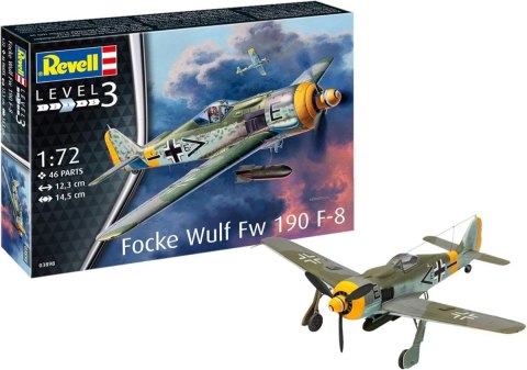 Model plastikowy Focke Wulf FW190 F-8 Model plastikowy Focke Wulf FW190 F-8