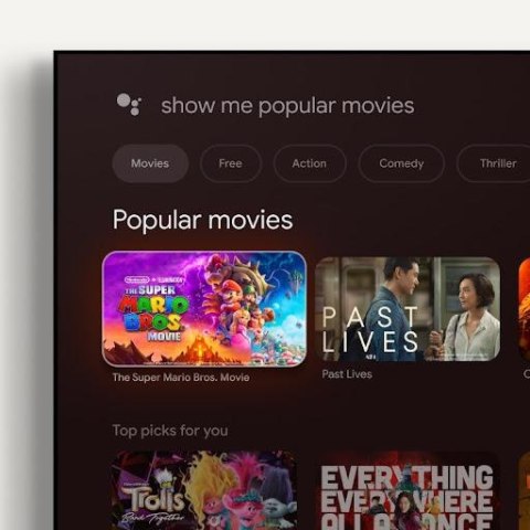 Odtwarzacz multimedialny Google TV Streamer 4K Porcelain Odtwarzacz multimedialny Google TV Streamer 4K Porcelain