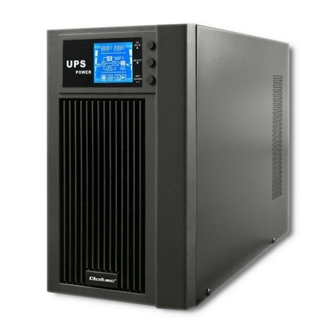 Zasilacz awaryjny UPS, on-line, czysta fala sinusoidalna, 3KVA, 2.4W, LCD, USB Zasilacz awaryjny UPS, on-line, czysta fala sinusoidalna, 3KVA, 2.4W, LCD, USB