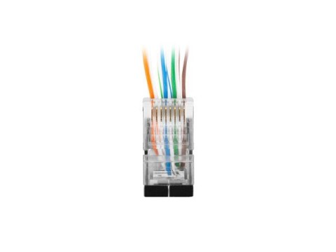 Wtyk sieciowy RJ45 PLS-5000EZ KAT. 5e FTP (100 sztuk) Wtyk sieciowy RJ45 PLS-5000EZ KAT. 5e FTP (100 sztuk)