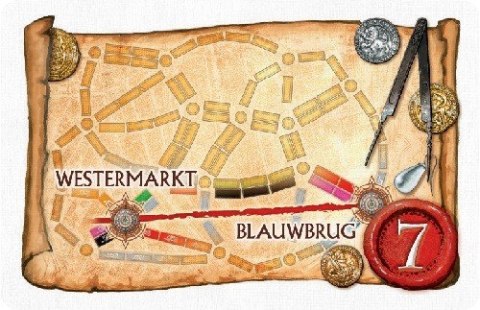 Gra Wsiąść do Pociągu: Amsterdam Gra Wsiąść do Pociągu: Amsterdam