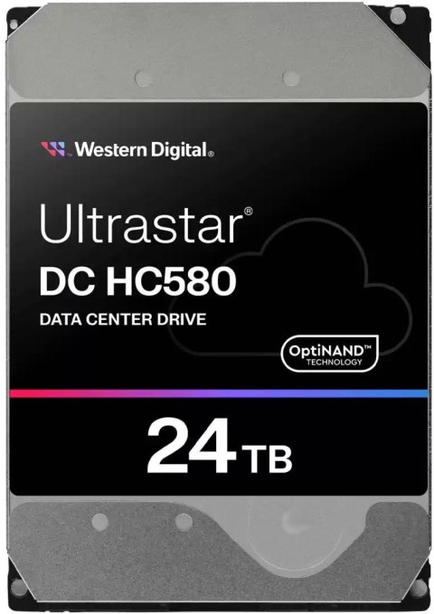DYSK HDD Western Digital Ultrastar DC HC580 24TB WUH722424ALE6L4 DYSK HDD Western Digital Ultrastar DC HC580 24TB WUH722424ALE6L4