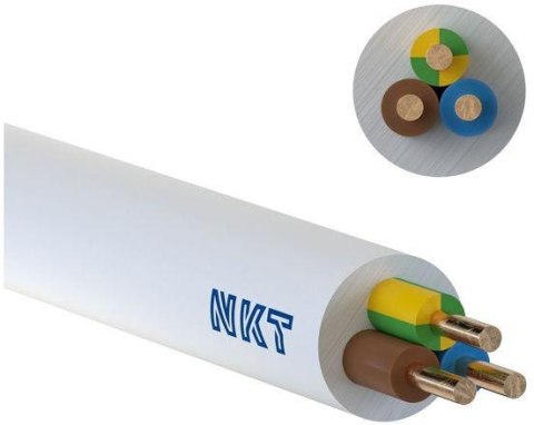 Przewód NKT YDY 3x1,5 żo 450/750V /100m/ Przewód NKT YDY 3x1,5 żo 450/750V /100m/