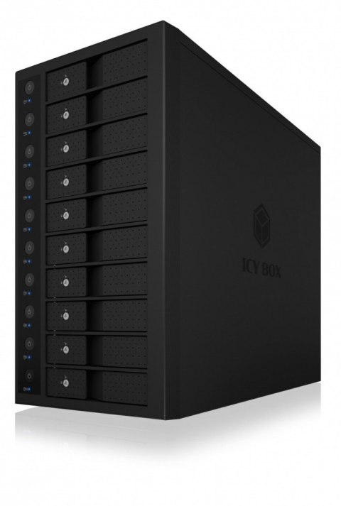 Obudowa IB-3810-C31 10x HDD Single System dla 3,5" HDD SATA I/II/III Obudowa IB-3810-C31 10x HDD Single System dla 3,5" HDD SATA I/II/III