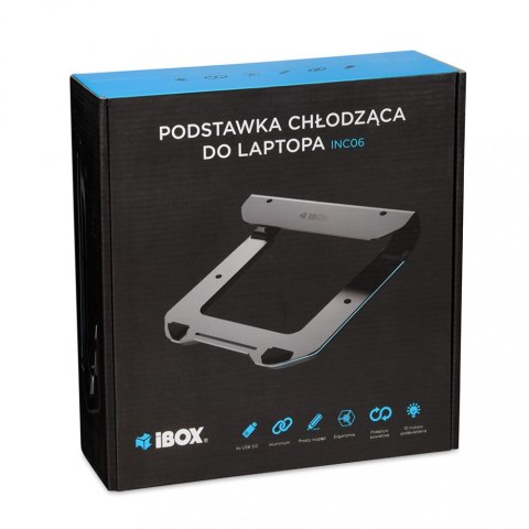 Podstawka pod laptopa RGB USB 3.0 NC06 17,6 Podstawka pod laptopa RGB USB 3.0 NC06 17,6