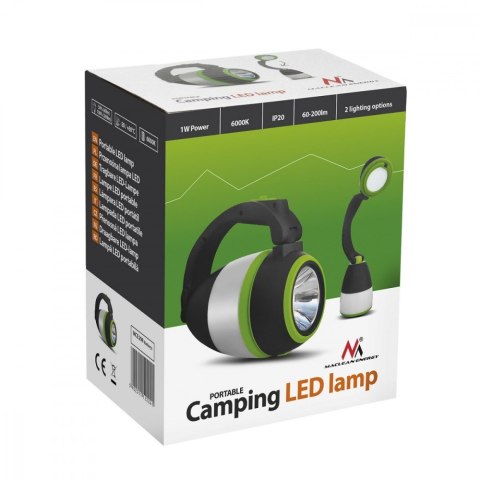 Lampa LED 3w1 latarka kempingowa biurkowa funkcja powerbanku MCE298 Lampa LED 3w1 latarka kempingowa biurkowa funkcja powerbanku MCE298