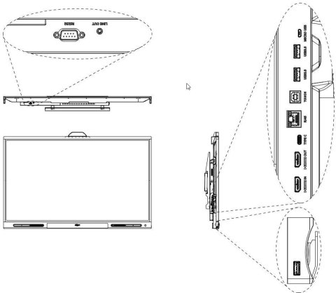 MONITOR TABLICA INTERAKTYWNA DAHUA LPH98-MC470-P MONITOR TABLICA INTERAKTYWNA DAHUA LPH98-MC470-P