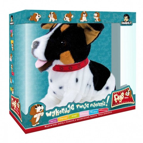 Maskotka interaktywna Figo Pies reagujący na komendy Jack Russel Terrier Maskotka interaktywna Figo Pies reagujący na komendy Jack Russel Terrier