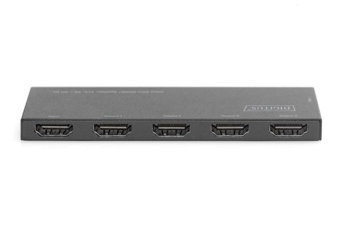 Rozdzielacz (Splitter) Ultra Slim HDMI 1x4 4K 60Hz 3D HDR HDCP 2.2 18 Gbps Micro USB Rozdzielacz (Splitter) Ultra Slim HDMI 1x4 4K 60Hz 3D HDR HDCP 2.2 18 Gbps Micro USB