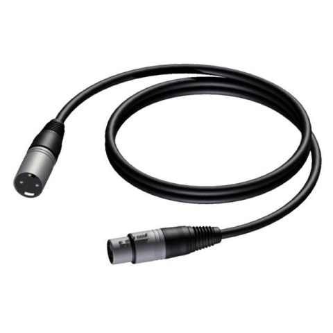 Kabel XLR Męski - XLR Żeński 0,5 M - CAB901/0.5 Kabel XLR Męski - XLR Żeński 0,5 M - CAB901/0.5