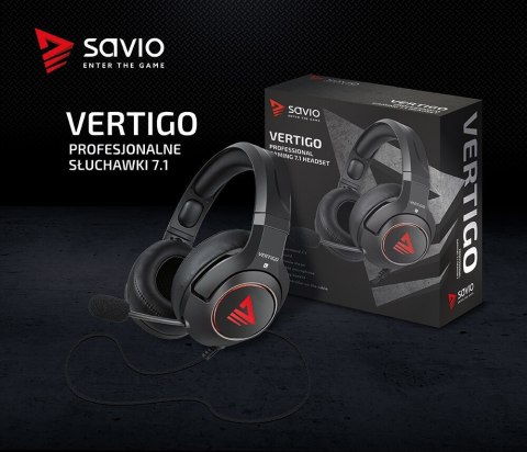 Słuchawki gamingowe z mikrofonem Vertigo Słuchawki gamingowe z mikrofonem Vertigo