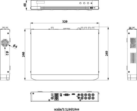 REJESTRATOR 5W1 HIKVISION iDS-7208HUHI-M1/X(STD) REJESTRATOR 5W1 HIKVISION iDS-7208HUHI-M1/X(STD)