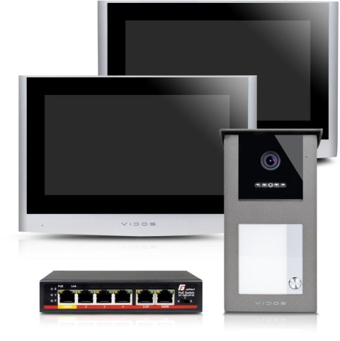 Wideodomofon VIDOS IPX S101-2/M100-X Wideodomofon VIDOS IPX S101-2/M100-X