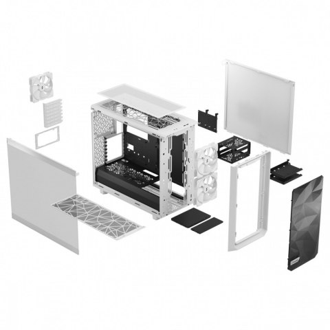 Obudowa Meshify 2 Lite White TG Clear Obudowa Meshify 2 Lite White TG Clear