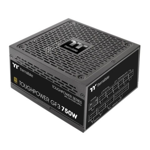 Zasilacz Toughpower GF3 750W Gold F Modular 14cm Gen5 Zasilacz Toughpower GF3 750W Gold F Modular 14cm Gen5