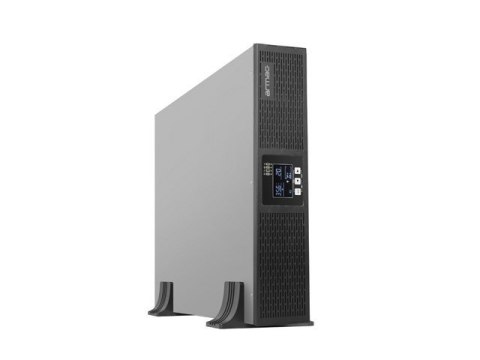 Zasilacz awaryjny UPS On-Line rack 1000VA 4 x IEC C13 USB-B LCD metalowa obudowa Zasilacz awaryjny UPS On-Line rack 1000VA 4 x IEC C13 USB-B LCD metalowa obudowa