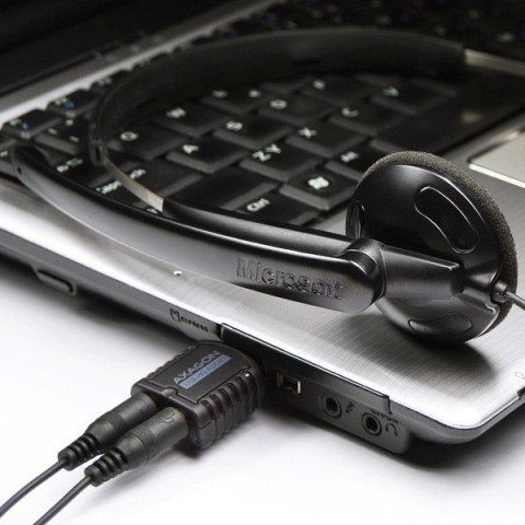 ADA-17 Zewnętrzna karta dzwiękowa, USB 2.0 MINI, 96kHz/24-bit stereo, wejście USB-A ADA-17 Zewnętrzna karta dzwiękowa, USB 2.0 MINI, 96kHz/24-bit stereo, wejście USB-A