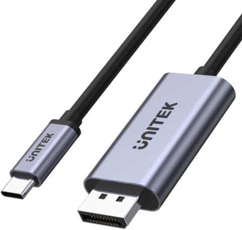 Adapter Unitek V1409A USB-C na DisplayPort 1.2 4K 60Hz 1,8m Adapter Unitek V1409A USB-C na DisplayPort 1.2 4K 60Hz 1,8m
