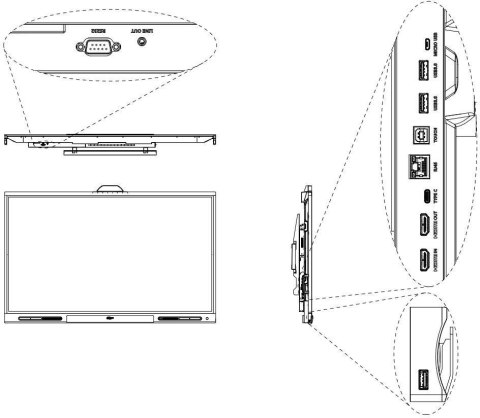 MONITOR TABLICA INTERAKTYWNA DAHUA LPH75-MC470-P