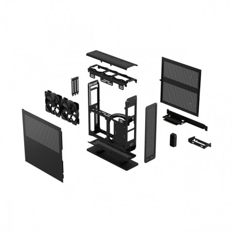 Obudowa Ridge Black PCIE 4.0 mITX Obudowa Ridge Black PCIE 4.0 mITX