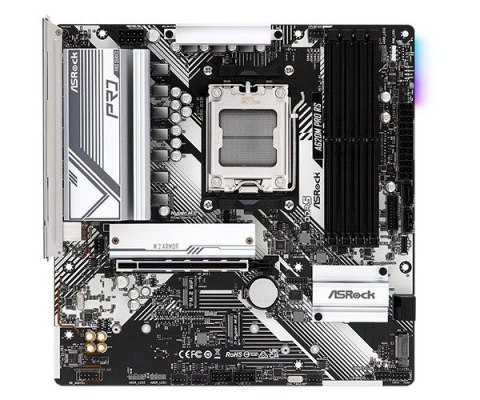 Płyta główna A620M PRO RS AM5 4DDR5 HDMI/DP M.2 mATX Płyta główna A620M PRO RS AM5 4DDR5 HDMI/DP M.2 mATX