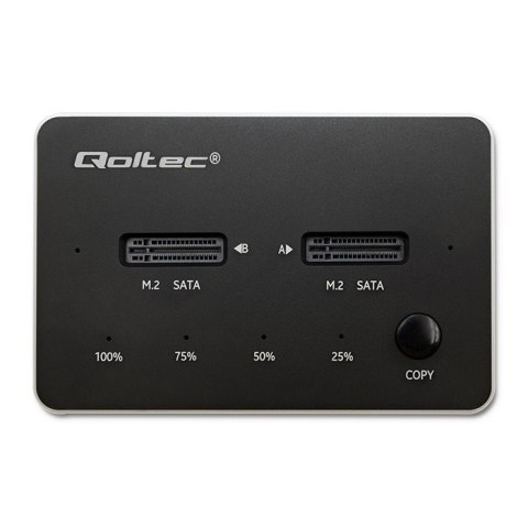 Stacja dokujca dysków 2x SSD M.2 SATA | NGFF | USB typ C Stacja dokujca dysków 2x SSD M.2 SATA | NGFF | USB typ C