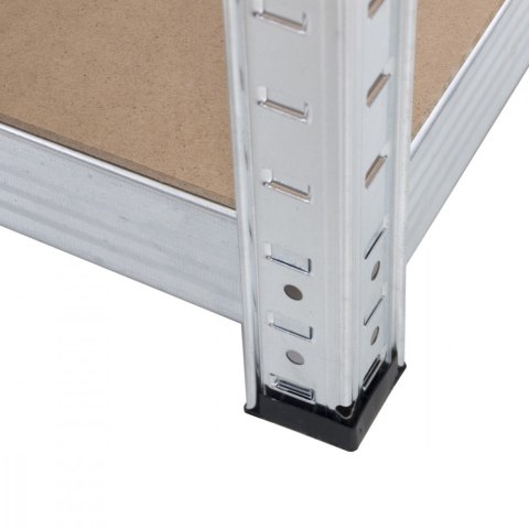 Regał magazynowy metalowy szafka 175 kg x5 ocynk rozkładany MDF GB378 Regał magazynowy metalowy szafka 175 kg x5 ocynk rozkładany MDF GB378