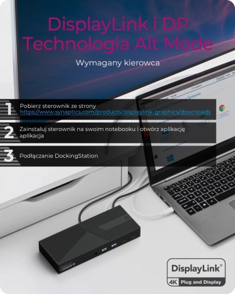Stacja dokująca IB-DK2246-C 11in1,HDMI,DP,LAN,TYPE-C Stacja dokująca IB-DK2246-C 11in1,HDMI,DP,LAN,TYPE-C