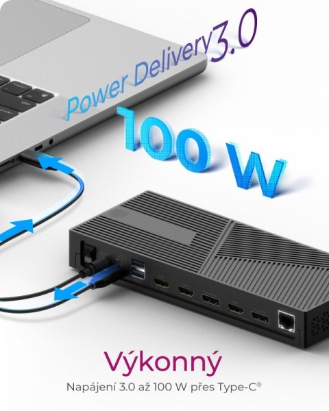 Stacja dokująca IB-DK2246-C 11in1,HDMI,DP,LAN,TYPE-C Stacja dokująca IB-DK2246-C 11in1,HDMI,DP,LAN,TYPE-C