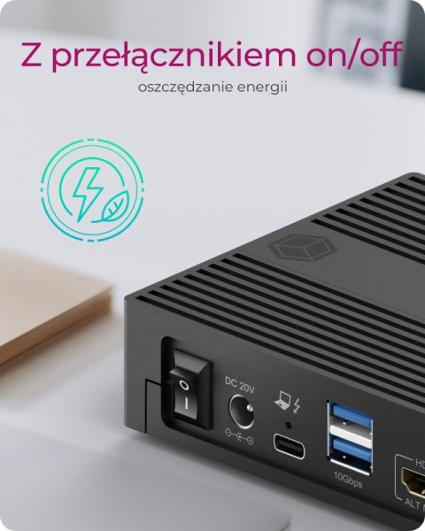 Stacja dokująca IB-DK2246-C 11in1,HDMI,DP,LAN,TYPE-C Stacja dokująca IB-DK2246-C 11in1,HDMI,DP,LAN,TYPE-C