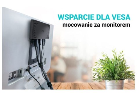 Stacja dokująca USB 3.0 / USB-C / Thunderbolt 3 Dual Display Gen2 + Power Delivery 100W Stacja dokująca USB 3.0 / USB-C / Thunderbolt 3 Dual Display Gen2 + Power Delivery 100W