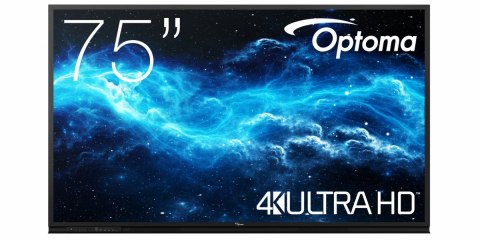 Optoma Monitor interaktywny 75 cali 3752RK INFRARED,40pkt,4K,2x20W,USB-C,WIFI+BT,Android13 Optoma Monitor interaktywny 75 cali 3752RK INFRARED,40pkt,4K,2x20W,USB-C,WIFI+BT,Android13