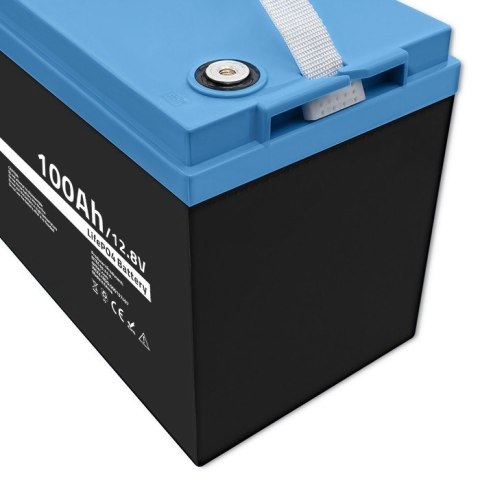Akumulator LiFePO4 Litowo-Żelazowo-Fosforanowy | 12.8V " 100Ah | 1280Wh | BMS Akumulator LiFePO4 Litowo-Żelazowo-Fosforanowy | 12.8V " 100Ah | 1280Wh | BMS