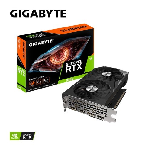 Karta graficzna GeForce RTX 3060 Gaming OC 8GB GDDR6 128bit 2DP/2HDMI Karta graficzna GeForce RTX 3060 Gaming OC 8GB GDDR6 128bit 2DP/2HDMI
