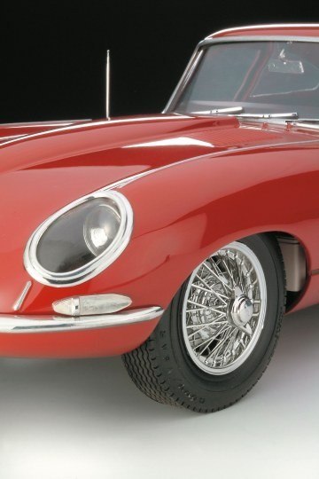 Model plastikowy Samochód Jaguar E Type 1/8 Model plastikowy Samochód Jaguar E Type 1/8