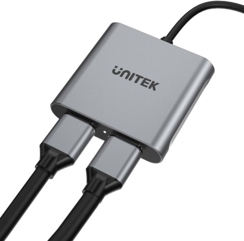 Adapter Unitek USB-C na 2x HDMI Adapter Unitek USB-C na 2x HDMI