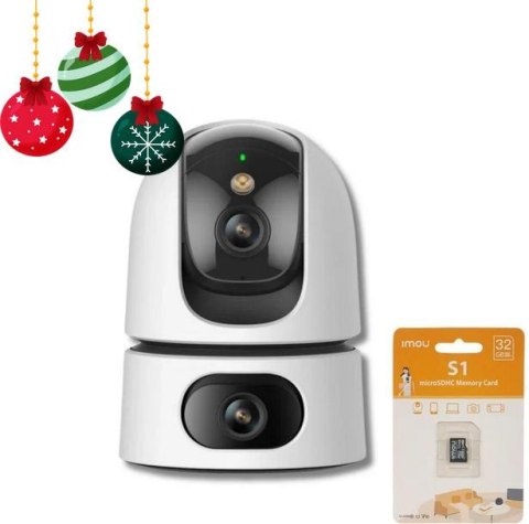 Kamera IP Imou Ranger Dual 10MP (5MP + 5MP) z kartą pamięci Imou 32GB Kamera IP Imou Ranger Dual 10MP (5MP + 5MP) z kartą pamięci Imou 32GB