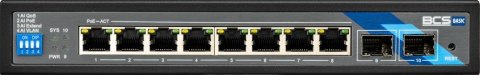 Switch PoE BCS BASIC BCS-B-SP08G-2SFP Switch PoE BCS BASIC BCS-B-SP08G-2SFP