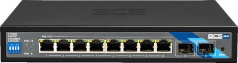Switch PoE BCS BASIC BCS-B-SP08G-2SFP Switch PoE BCS BASIC BCS-B-SP08G-2SFP