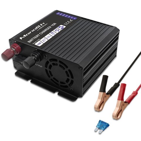 Inteligentna łaowarka Monolith do akumulatorów LiFePO4 AGM GEL SLA | 10A | 12V Inteligentna łaowarka Monolith do akumulatorów LiFePO4 AGM GEL SLA | 10A | 12V