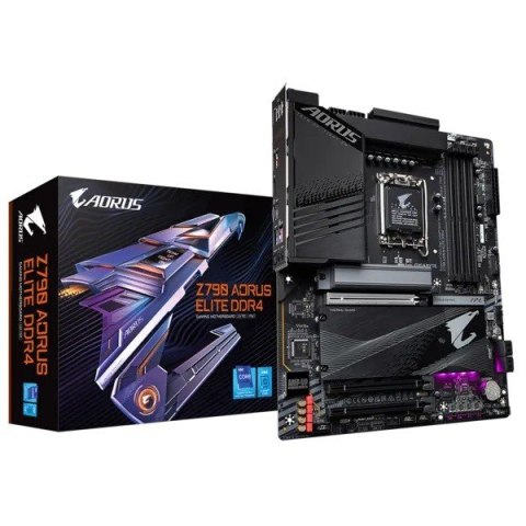 Płyta główna Z790 AORUS ELITE DDR4 S1700 4DDR4 USB/M.2 ATX Płyta główna Z790 AORUS ELITE DDR4 S1700 4DDR4 USB/M.2 ATX