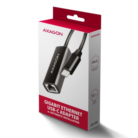 ADE-ARC Karta sieciowa Gigabit Ethernet adapter, USB-C 3.2 Gen 1, instalacja automatyczna ADE-ARC Karta sieciowa Gigabit Ethernet adapter, USB-C 3.2 Gen 1, instalacja automatyczna