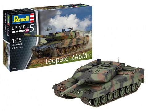 Model plastikowy Leopard 2 A6M+ 1/35 Model plastikowy Leopard 2 A6M+ 1/35