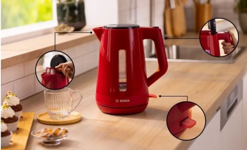Czajnik 1,7l MyMoment TWK1M124 czerwony Czajnik 1,7l MyMoment TWK1M124 czerwony