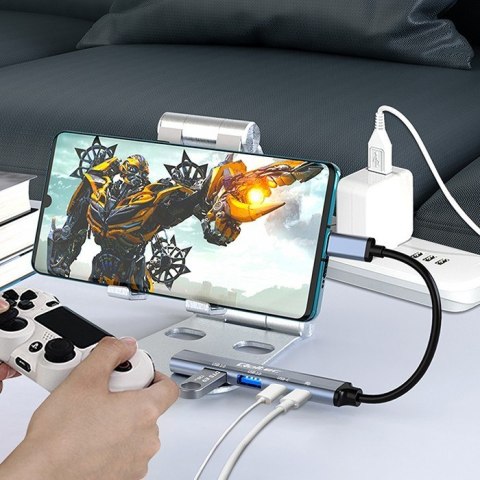 HUB adapter USB-C 3.1 5w1 | USB-C PD | USB-C | 2x USB 2.0 | USB 3.0 HUB adapter USB-C 3.1 5w1 | USB-C PD | USB-C | 2x USB 2.0 | USB 3.0