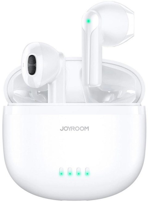 Słuchawki bezprzewodowe TWS Joyroom JR-TL11 ENC IPX4 BT 5.3 białe Słuchawki bezprzewodowe TWS Joyroom JR-TL11 ENC IPX4 BT 5.3 białe