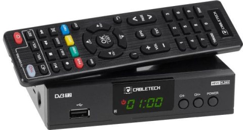 Tuner DVB-T2 H.265 HEVC Cabletech Tuner DVB-T2 H.265 HEVC Cabletech