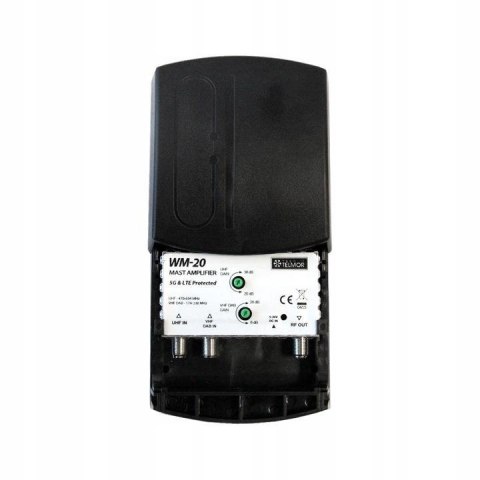 Wzmacniacz masztowy Telmor WM-20 UHF VHF Wzmacniacz masztowy Telmor WM-20 UHF VHF